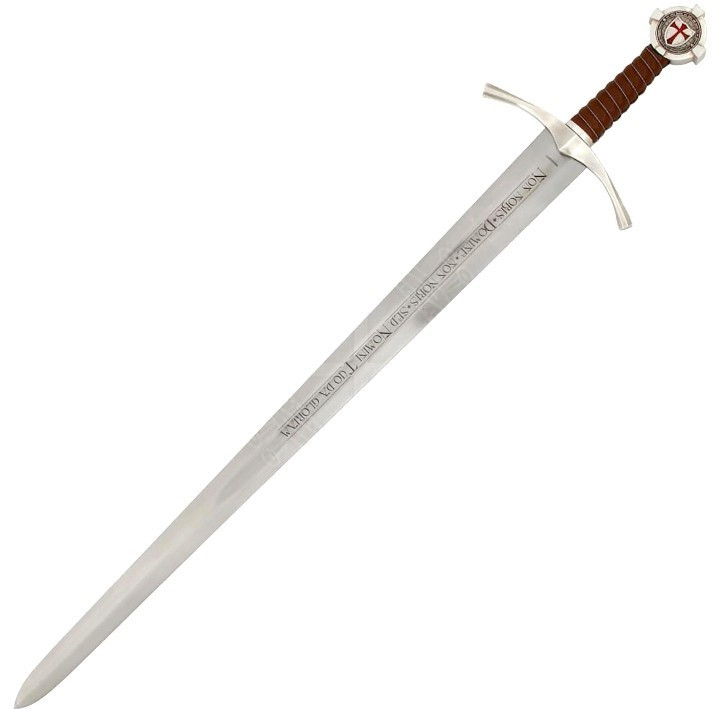 Handmade Knight Templar Sword Crusader Collectible Replica – free engraving