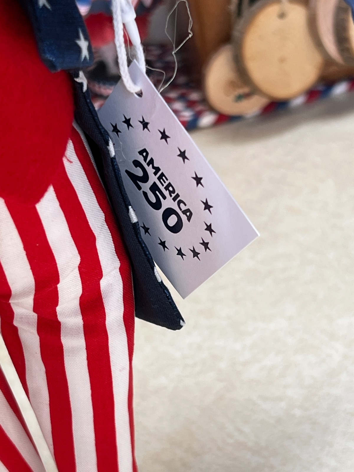 2026 Byers Choice America 250 Uncle Sam Caroler – New!