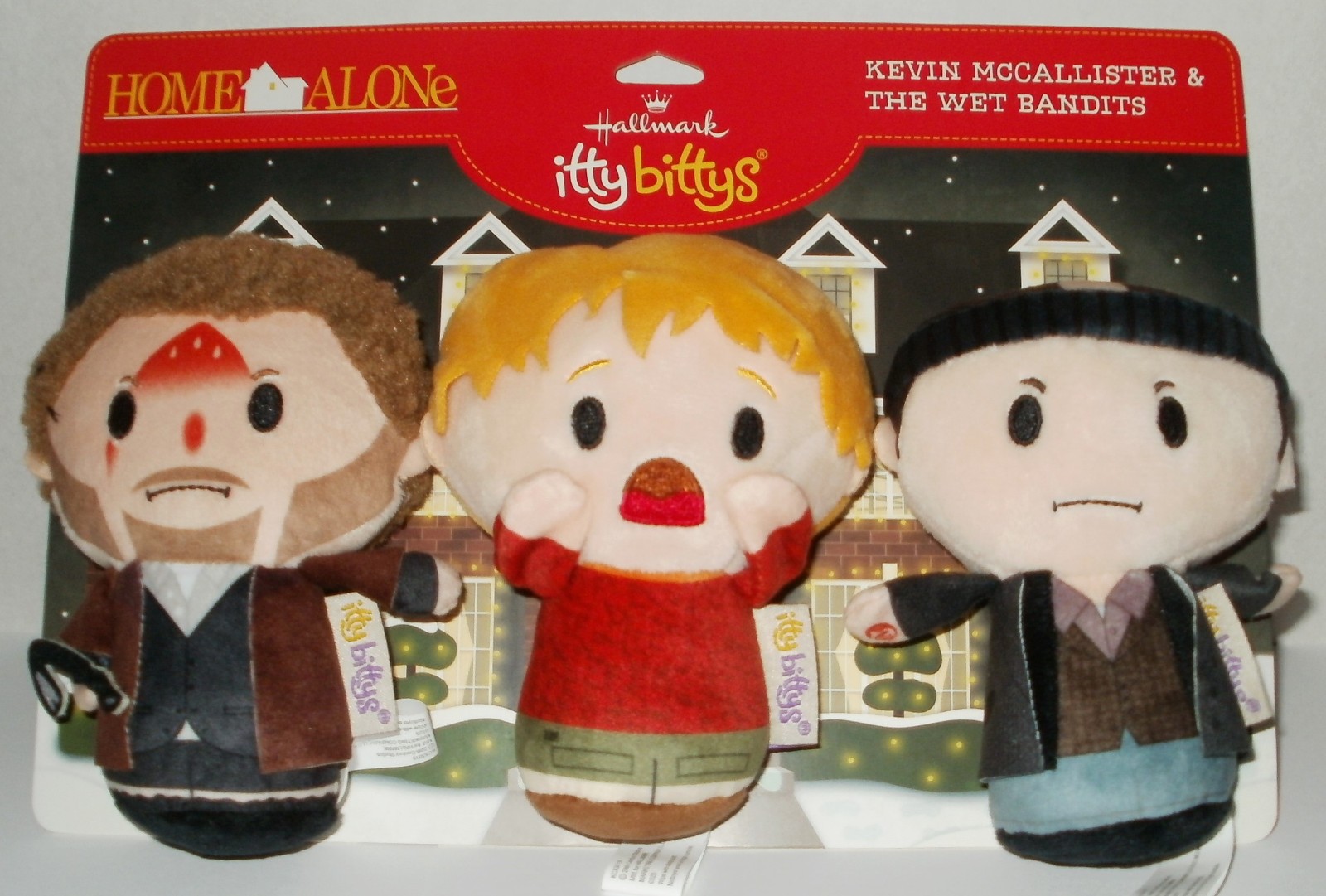 Hallmark Itty Bittys Home Alone Kevin McCallister & The Wet Bandits New