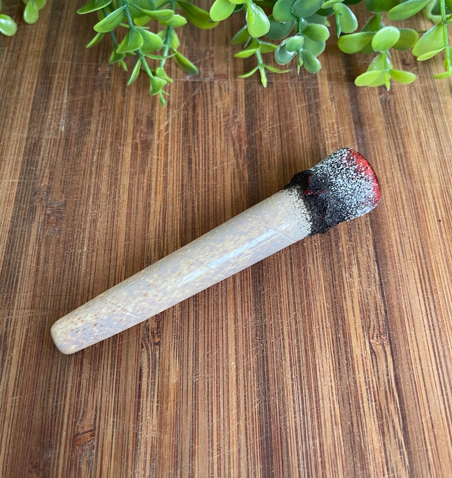 4.5in MARLEY – Heady Glass pipe American made one hitter-pocket piece