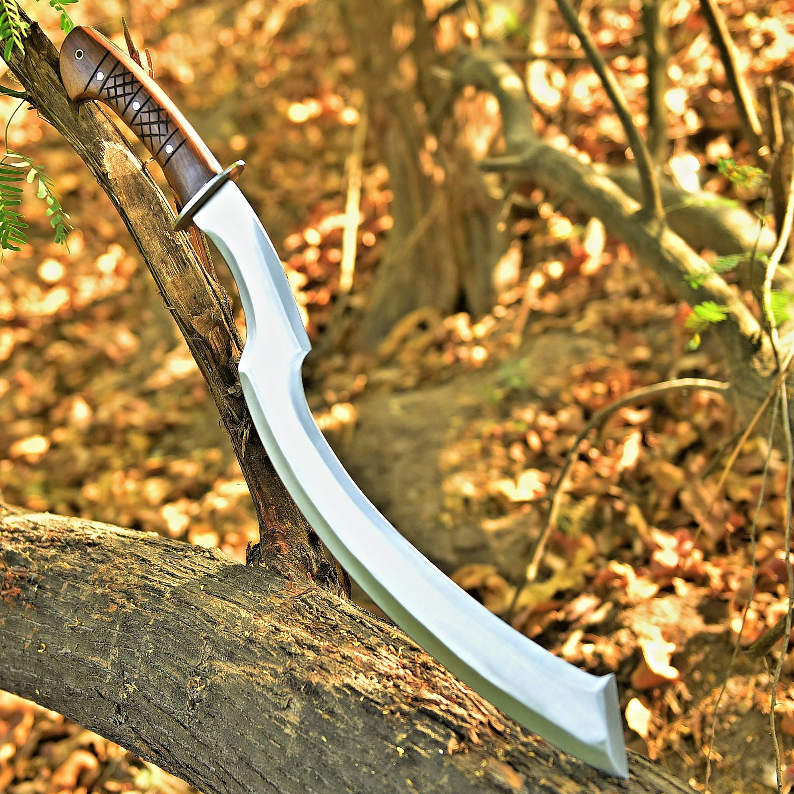 Custom HanMade Egyptian khopesh Sword Forge High Carbon Steel Blade UU 22