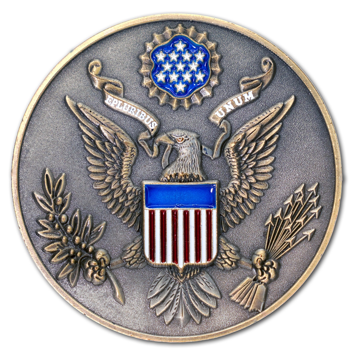 Great Seal of The United States of America Flip Collectible Challenge Coin