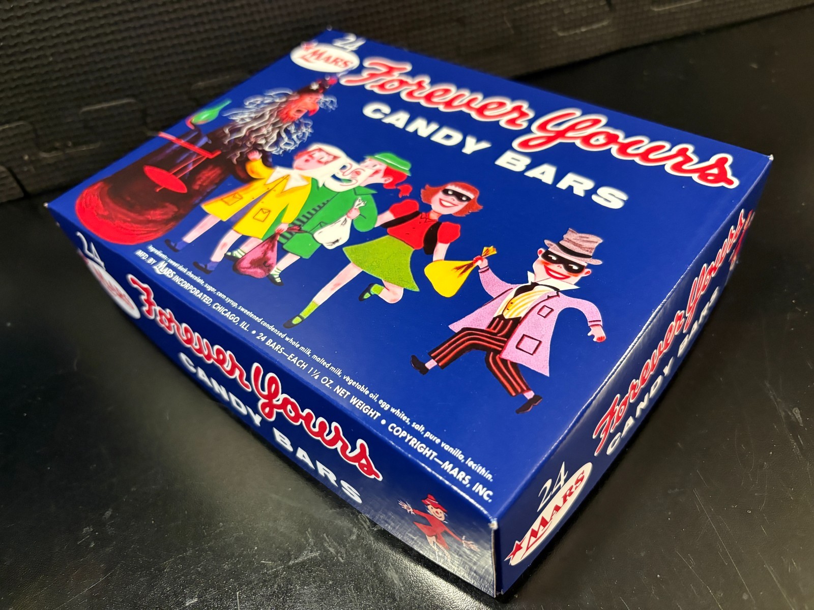 1950s Forever Yours (Halloween, variation #2) – Empty custom design display box
