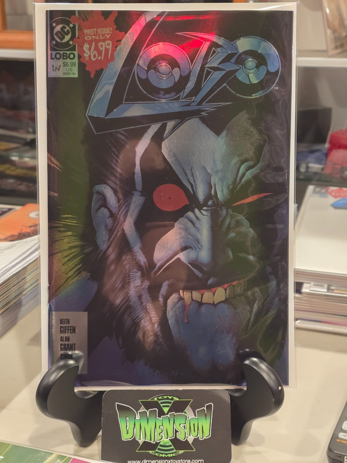 LOBO #1 FACSIMILE FOIL VARIANT COMIC DC 2026 NM 1ST PRINT