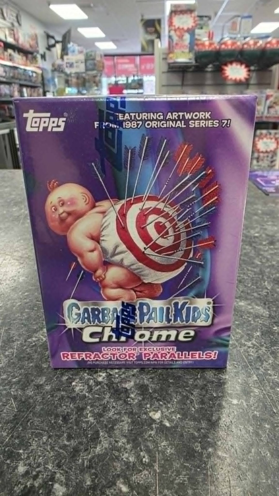 2024 TOPPS CHROME GARBAGE PAIL KIDS SERIES 7 FACTORY SEALED BLASTER BOX GPK