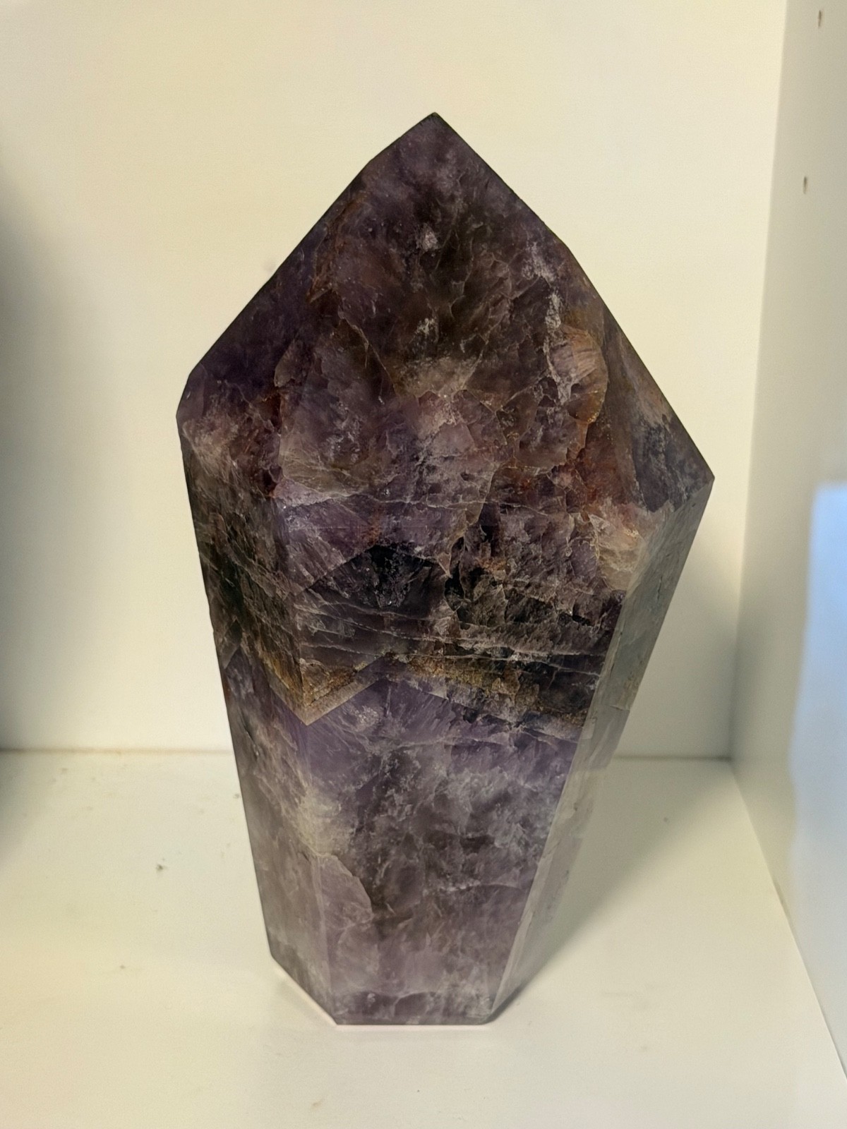 AA Super Seven Melody Stone Tower Generator Point Polished 6.75″ 2.55 LBS