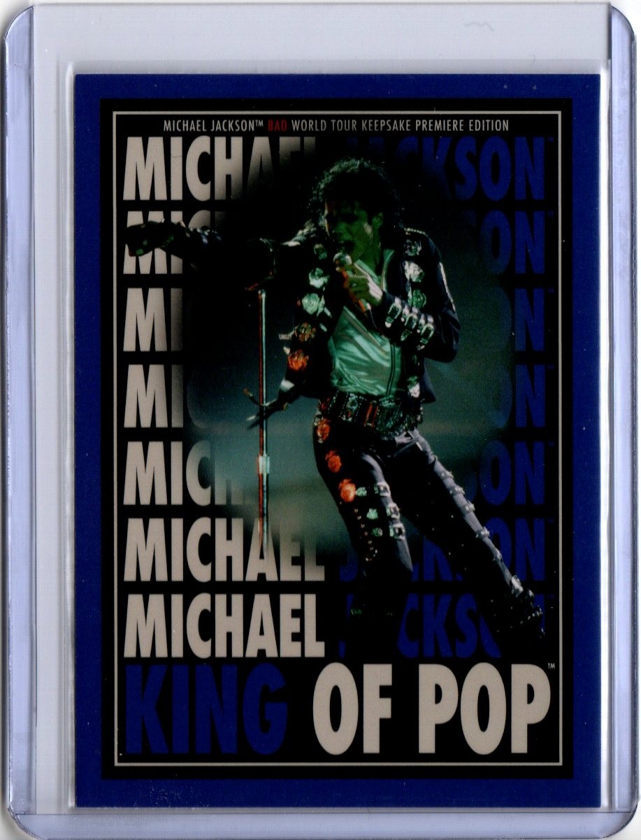 2025 Keepsake Michael Jackson BAD World Tour Pick Your Card. FREE SHIPPING!