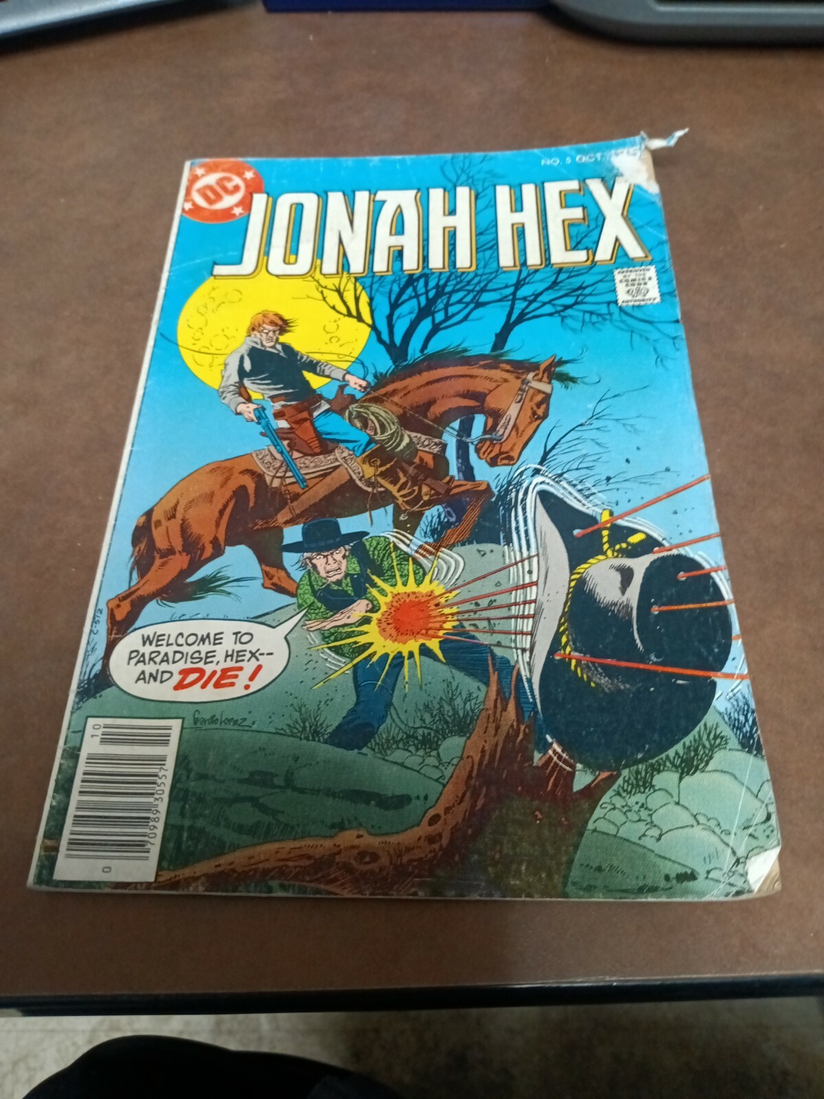 JONAH HEX #5 DC comics bronze age REPRINTS 1ST APP FROM ALL STAR WESTERN 10 1977