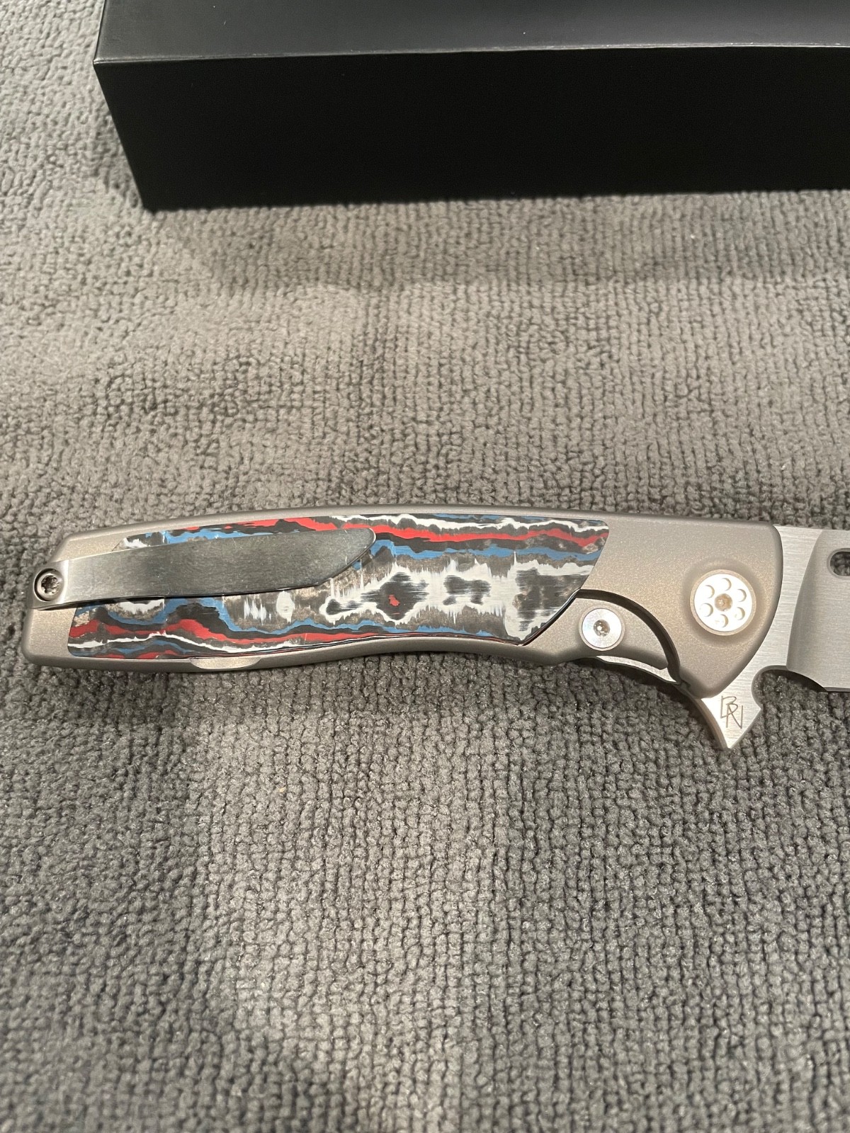 Sharp by Design Mini Evo with Fat Carbon Nebula Inlays