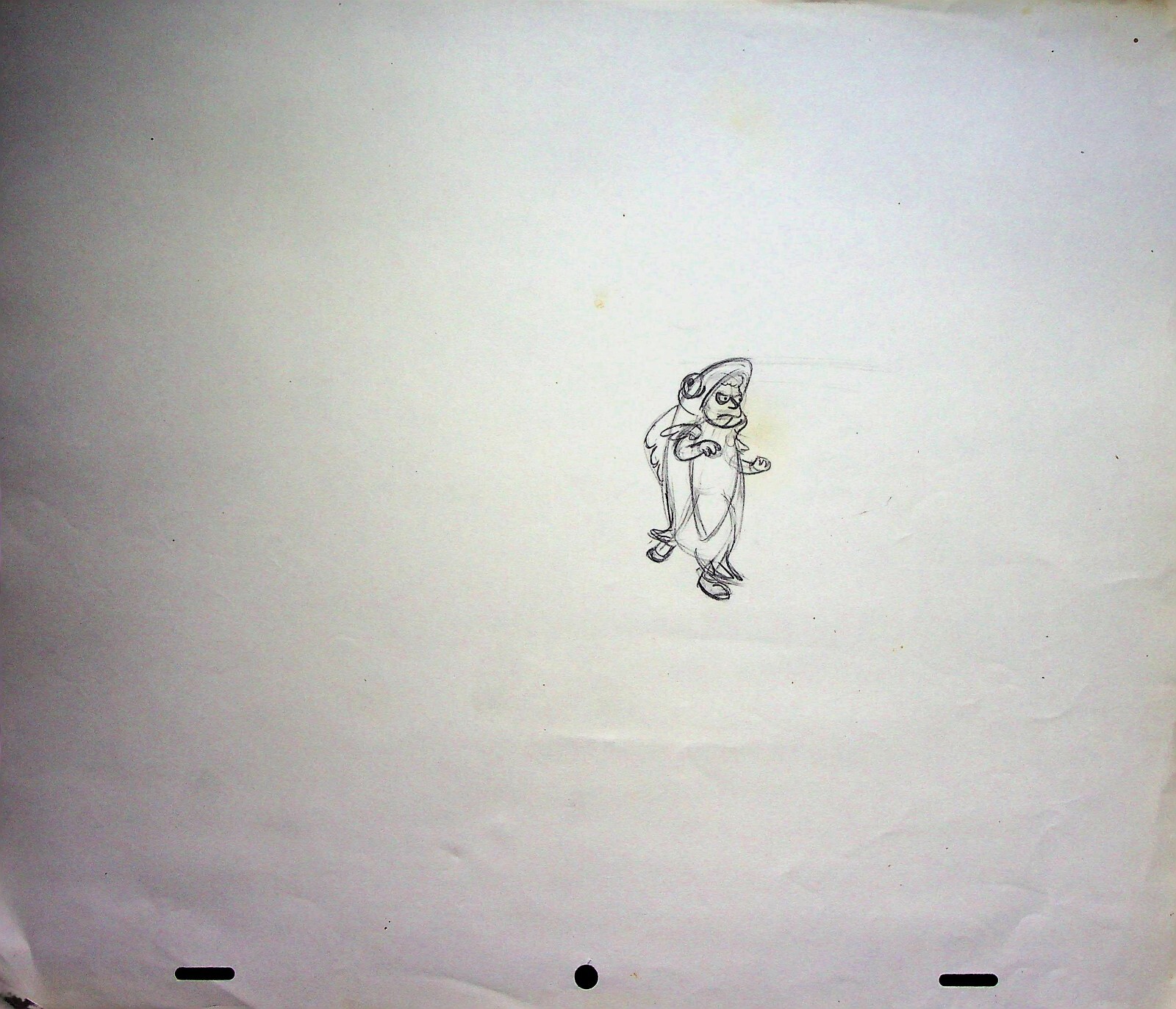 The Simpsons Production Hand Drawn Animation Pencil 20th Century Fox