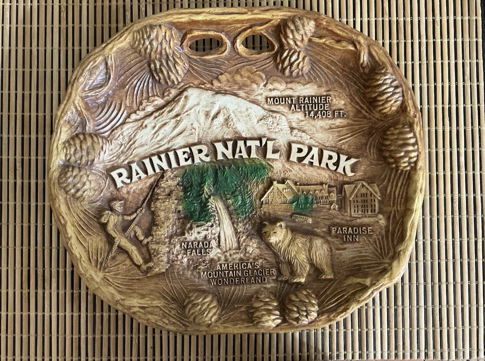 Rainer National Park Collector Plate Tray