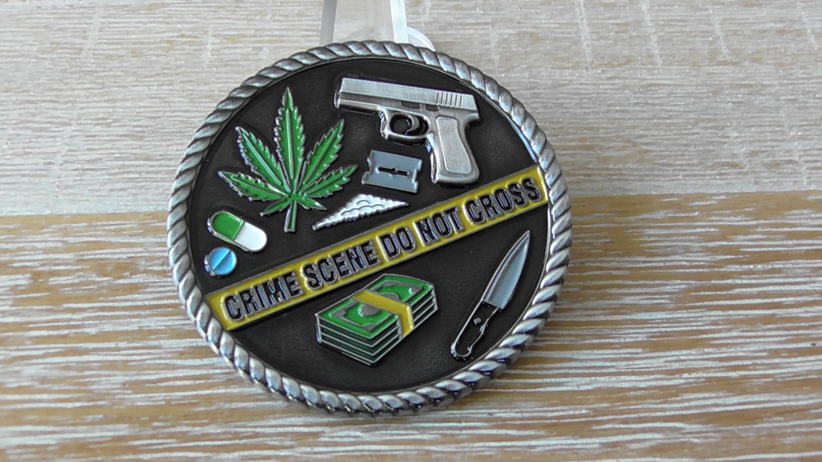 Houston Police Department Homicide Unit Help Wanted Reaper Challenge Coin