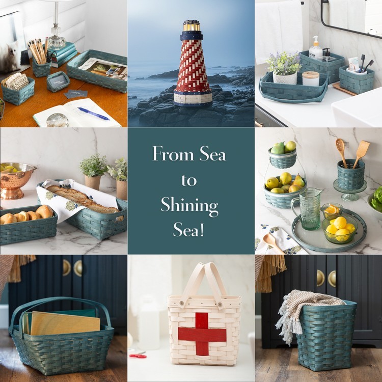 Dresden & Company USA – 250 Years LIGHTHOUSE BASKET – 2026 – Longaberger Weavers