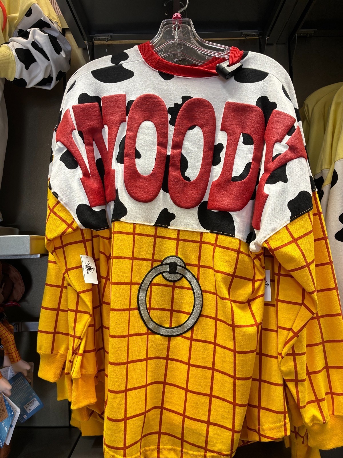 Disney Parks Toy Story Woody Spirit Jersey Adults Size MEDIUM – NEW