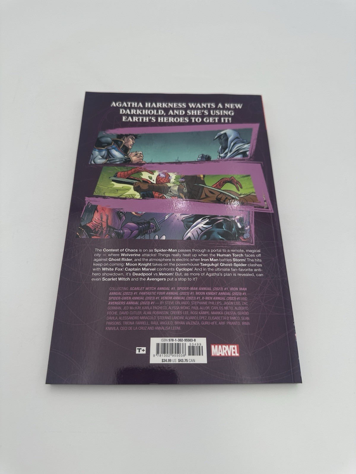 MARVEL COMICS CONTEST OF CHAOS TPB