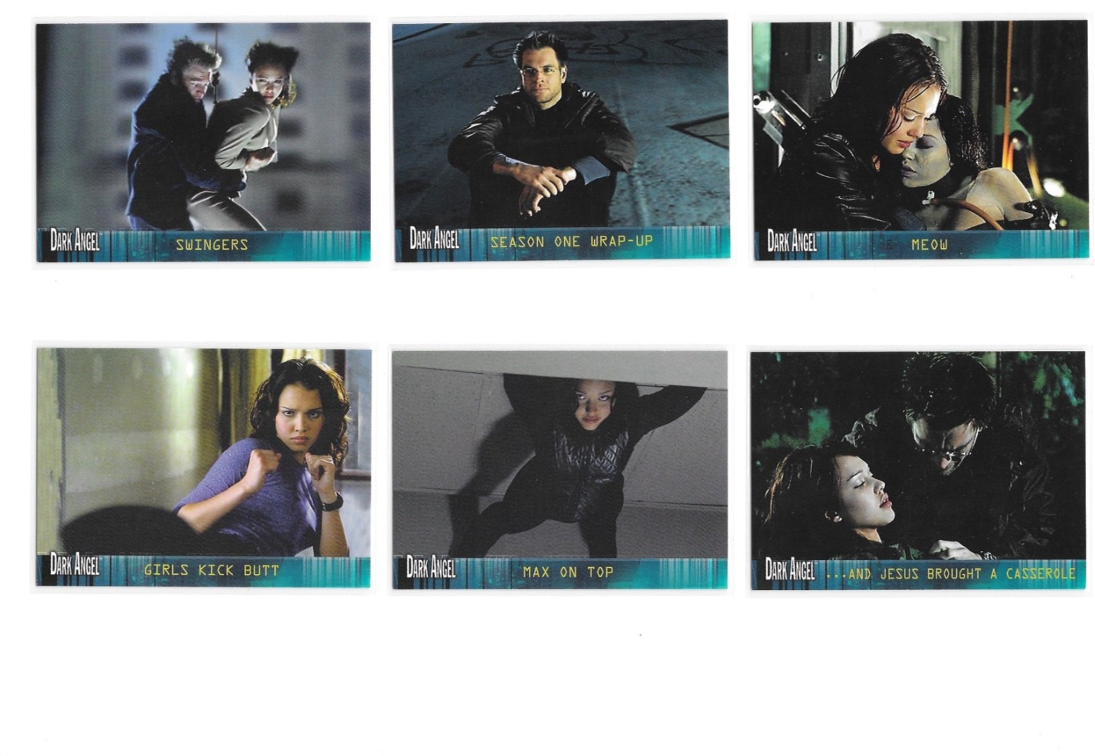 2002 Dark Angel Trading Cards / U Pick / Choose From List (Jessica Alba) bx25