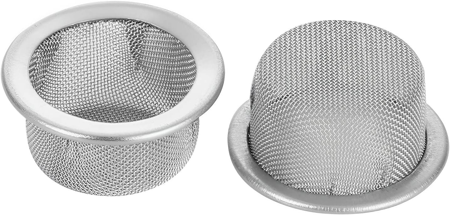 Stainless Steel Metal Filter Screen Tobacco Smoking Pipe Mesh Concave Bowl 20PCS