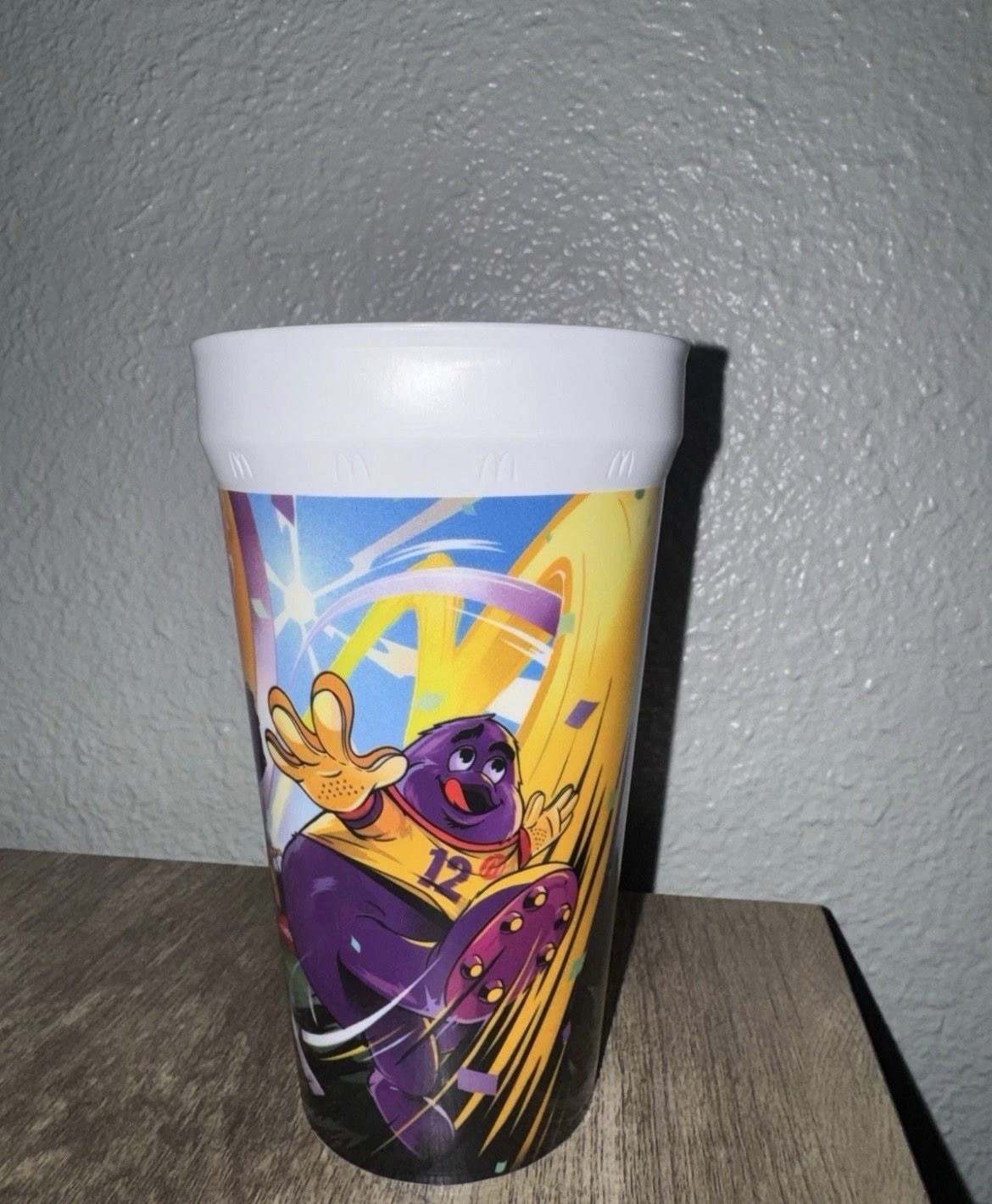2026 McDonald’s FIFA World Cup Adult Happy Meal Grimace (OPENED)