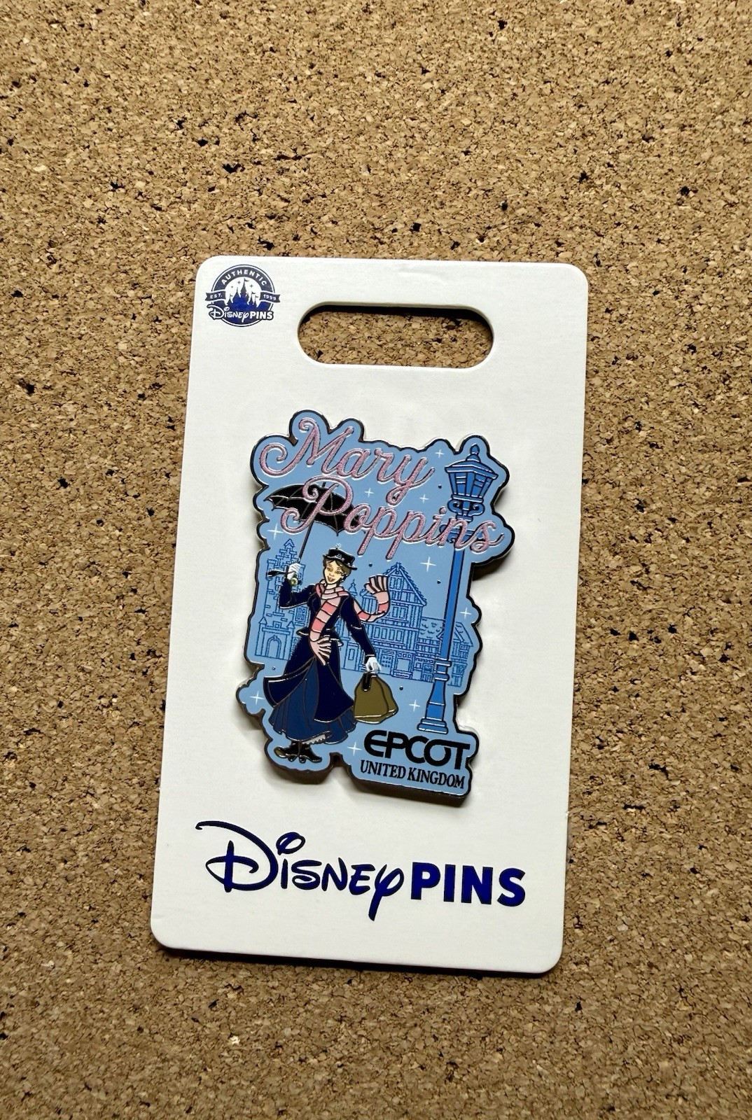 New Disney Parks Mary Poppins United Kingdom Pin Epcot