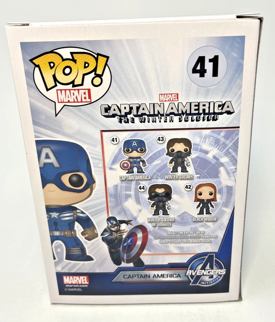 Funko Pop! Vinyl: Marvel – Captain America The Winter Soldier #41 Vaulted!