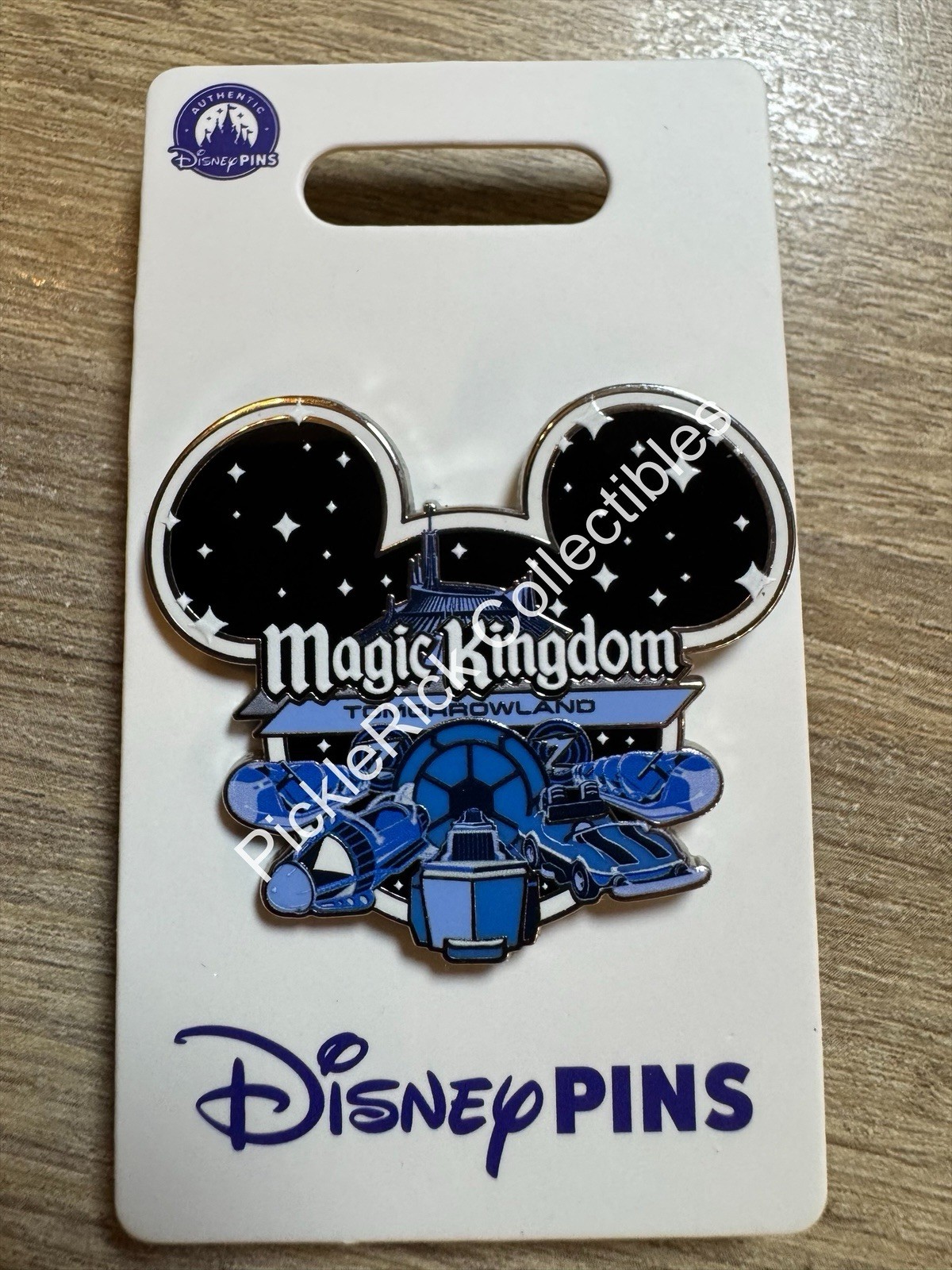 Disney Parks Pin 2026 Magic Kingdom Tomorrowland People Mover OE