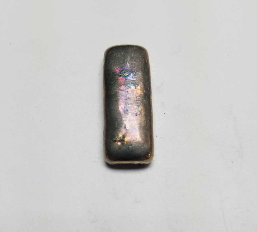 1/2 oz – Bismuth Metal BAR – Rectangle 99.99% Pure