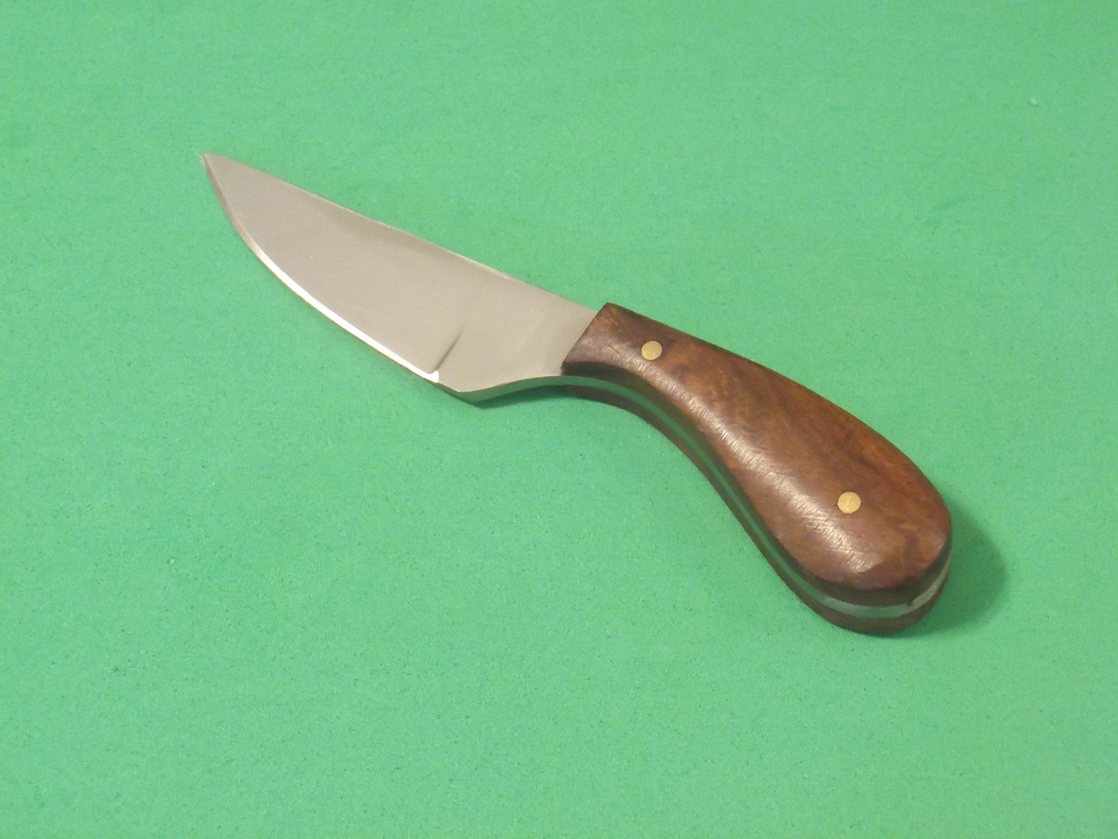 SKINNER PATCH KNIFE DH7991 Brown wood full tang blade 4 3/8″ overall PA7991 NEW!