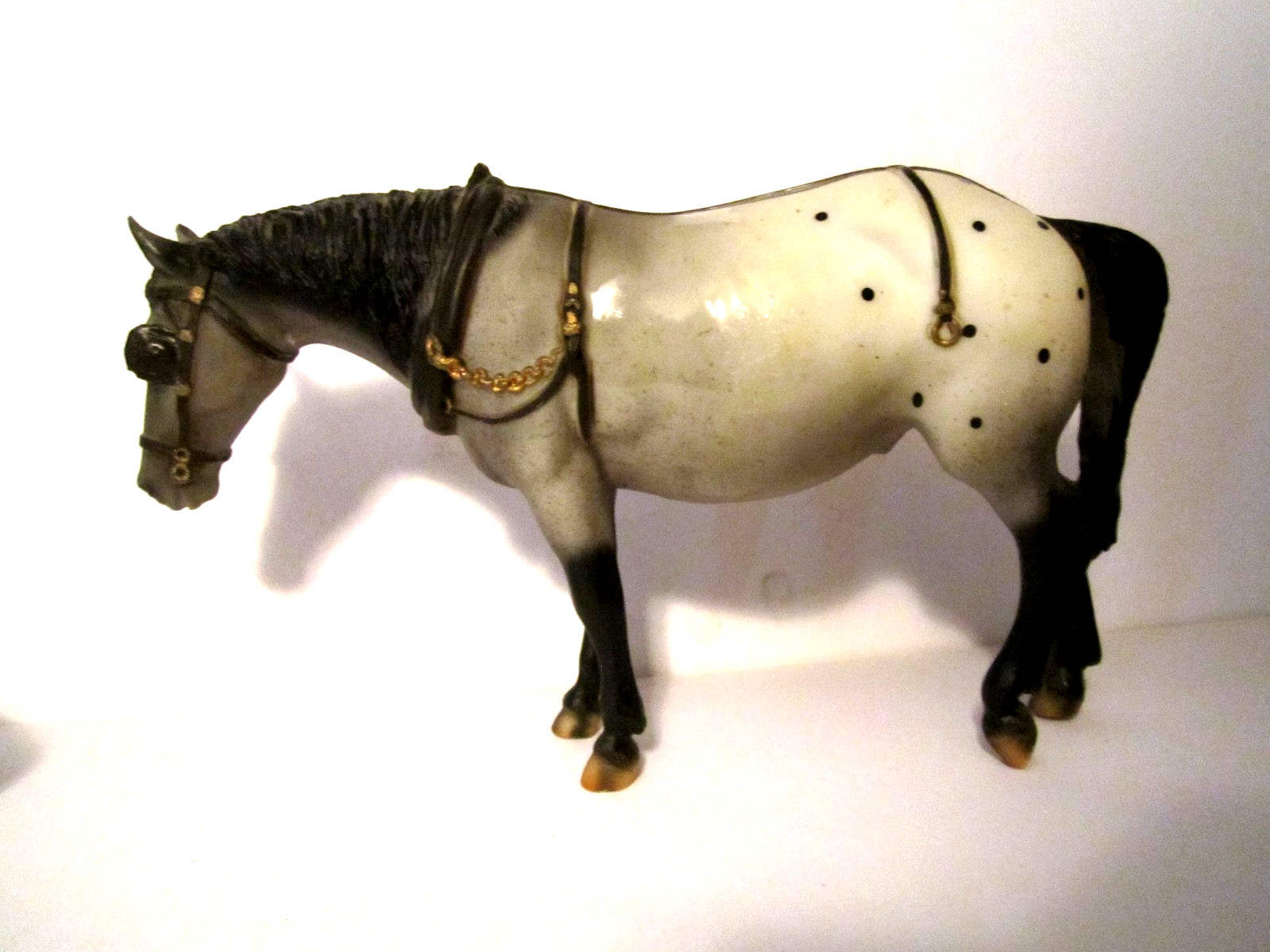 Breyer Old Timer Appaloosa Warehouse w/ blinders but no hat