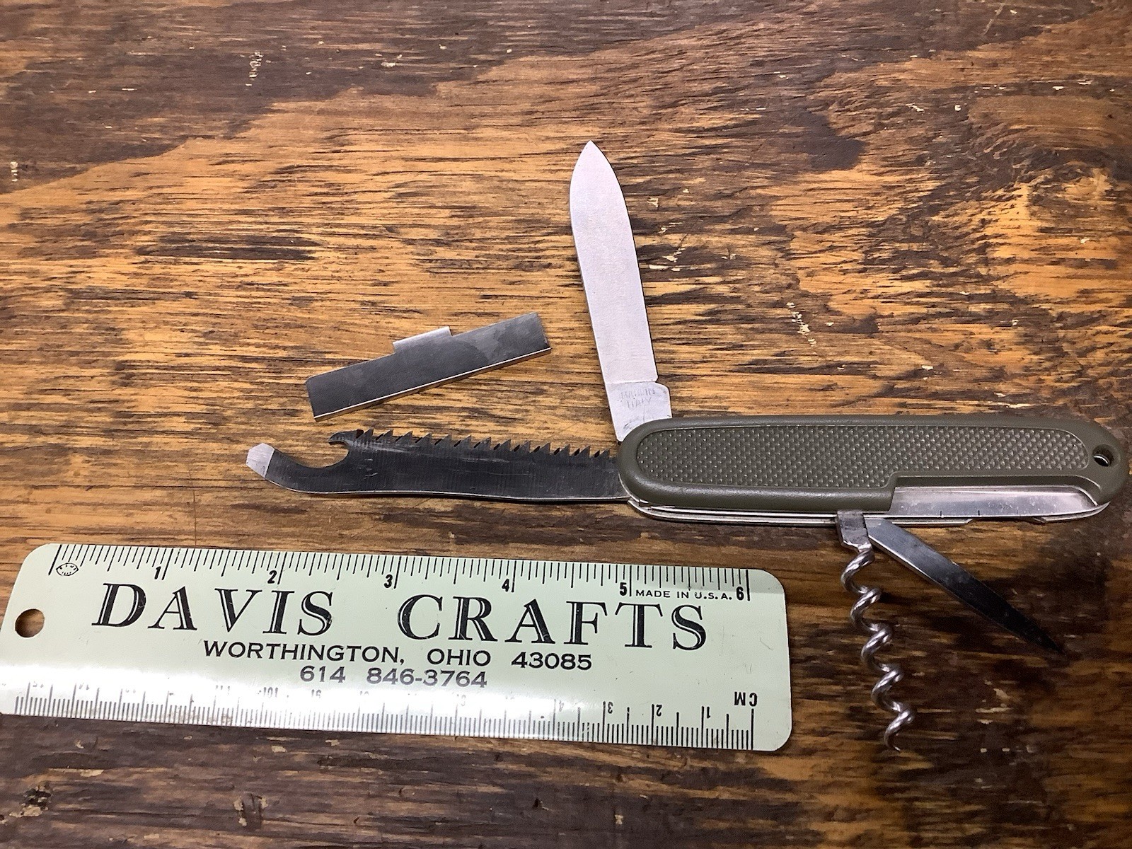 CCM Rostfrei German Soldier 4.25″ Folding Bundeswehr Folding Knife Made In Italy