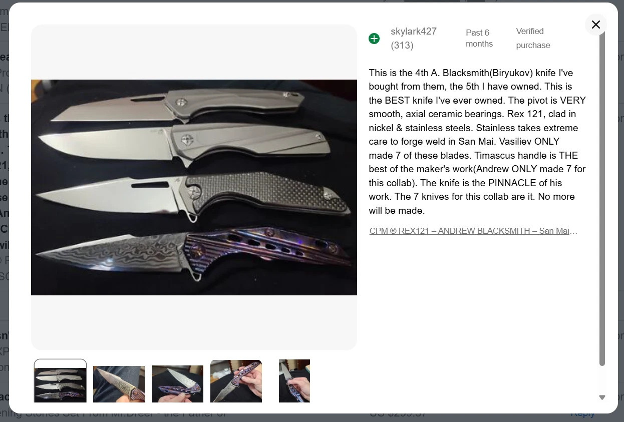 CTS ® 204P – USA-Market® with Blacksmith Andrew – TITANIUM – L/T WARRANTY