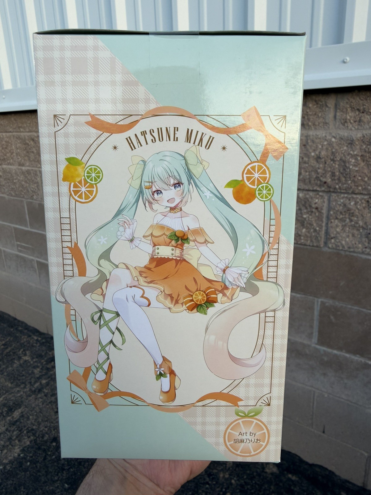 Hatsune Miku | Citrus Miku FuRyu Noodle Stopper Lime ver. New, US seller