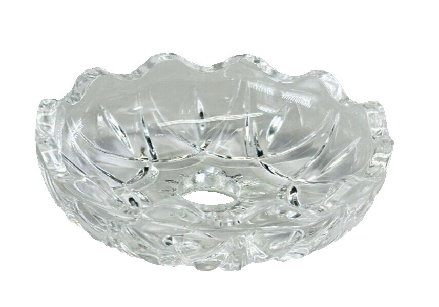 3.5 x 1 inch Crystal Glass Chandelier BOBECHE, 0.6″ Hole, Clear