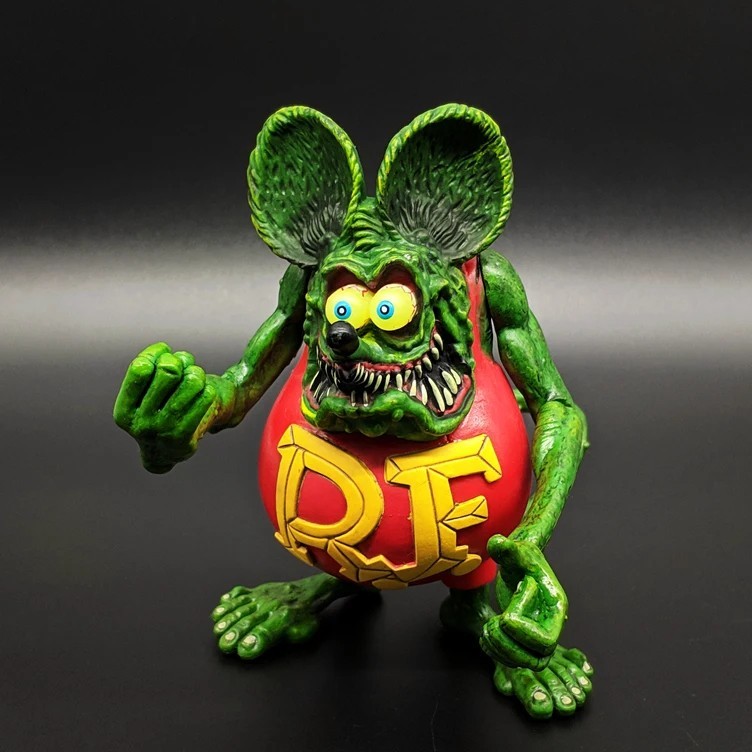 Rat Fink Action Figure Ed „Big Daddy“ Roth Special Red Edition