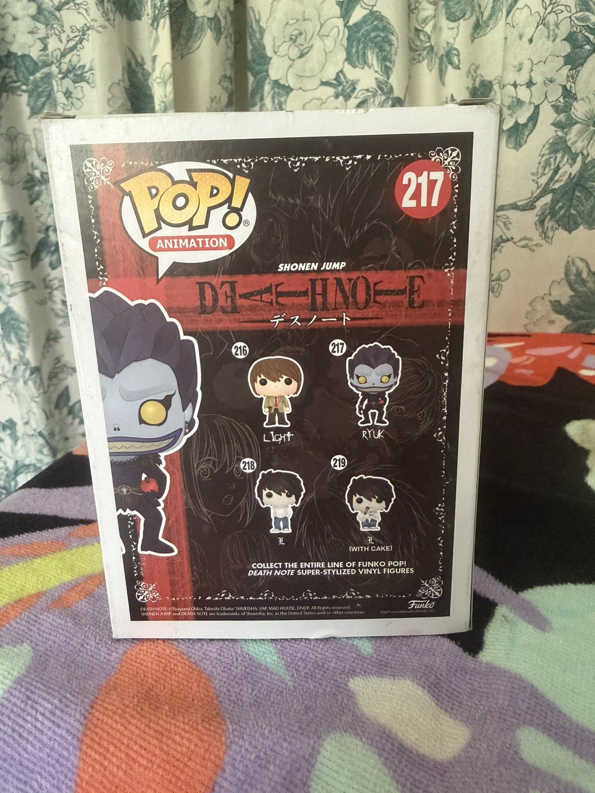 Funko Pop! Animation Death Note Ryuk Pop! Vinyl Figure #217 Standard Multicolor