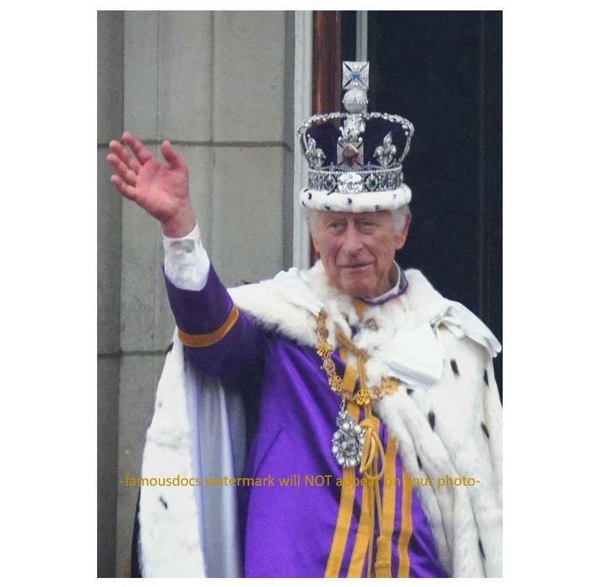 King Charles III PHOTO Prince Charles United Kingdom Portrait Photo As King! 5×7