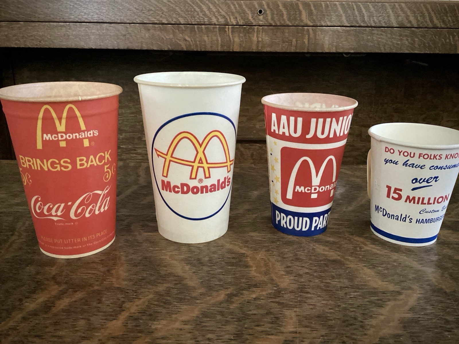 Cup McDonald’s Paper Set Speedee 15 Million 1993 Olympics Ceramic Light Building