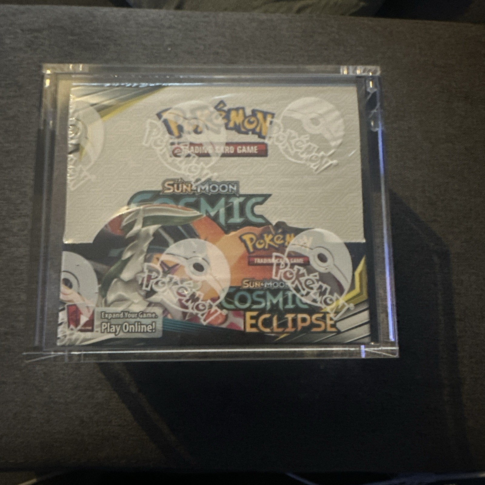 Cosmic Eclipse Booster Box Sealed Pokemon Sun and Moon New & Sealed With Case