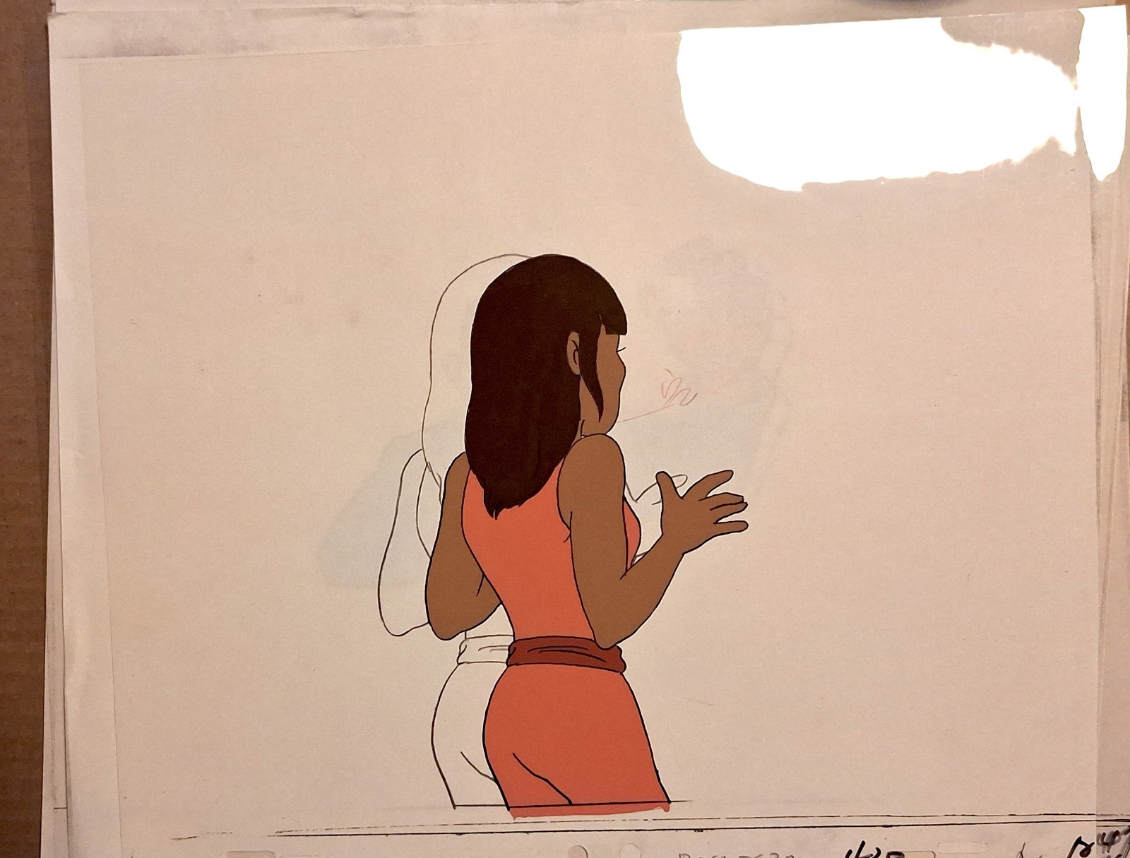 Star Wars Droids lot of 2 Auren Yomm production cels, Nelvana/Lucasfilm 1985