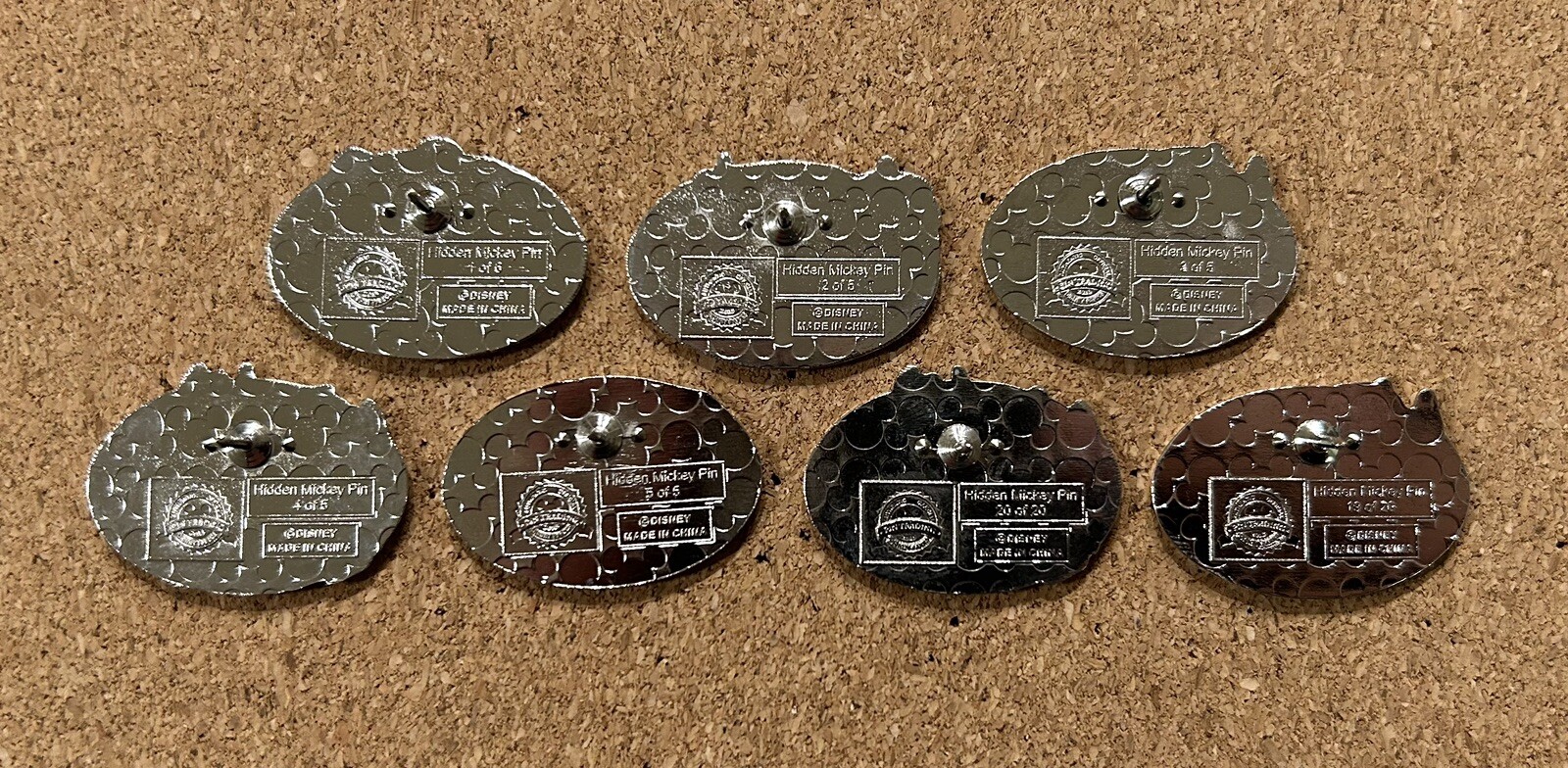 2013 Disney’s Sport Goofy Hidden Mickey Pin Set, Full set of 7!!!