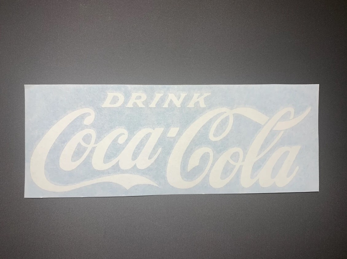 Coca-Cola Decal YOU PICK SIZE AND COLOR!!