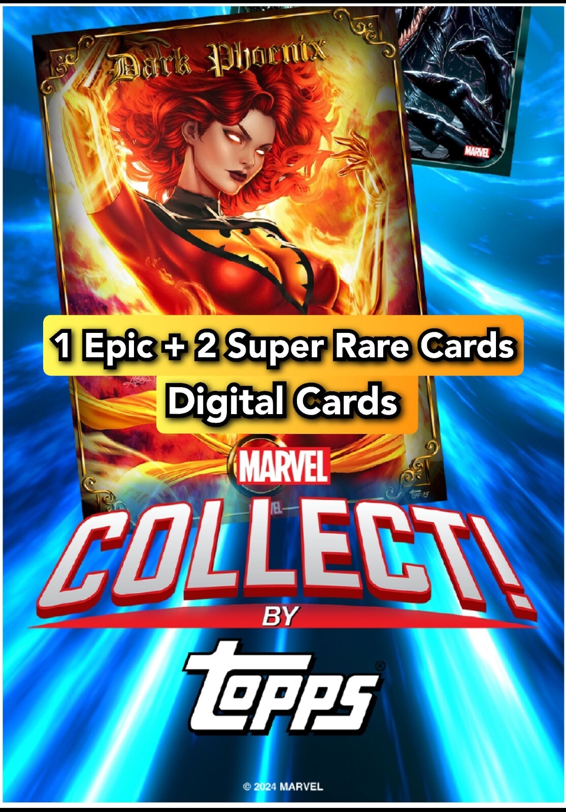 Topps Marvel Collect Pick 1 Epic + 2 Super Rare ⭐Digital Cards⭐
