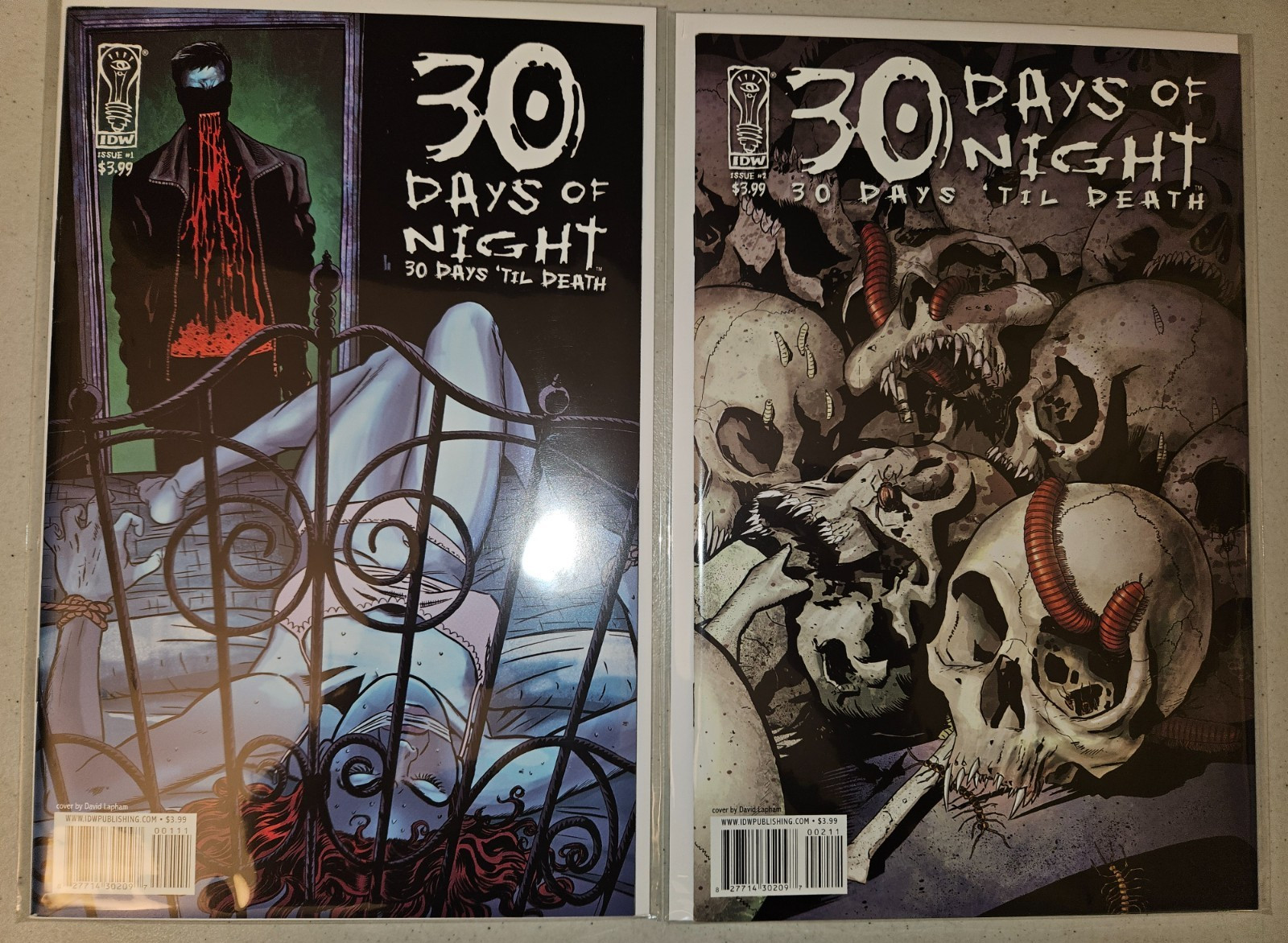 30 Days of Night: 30 Days ‚Til Death #1-4 (Complete 2008 IDW series) 1 2 3 4