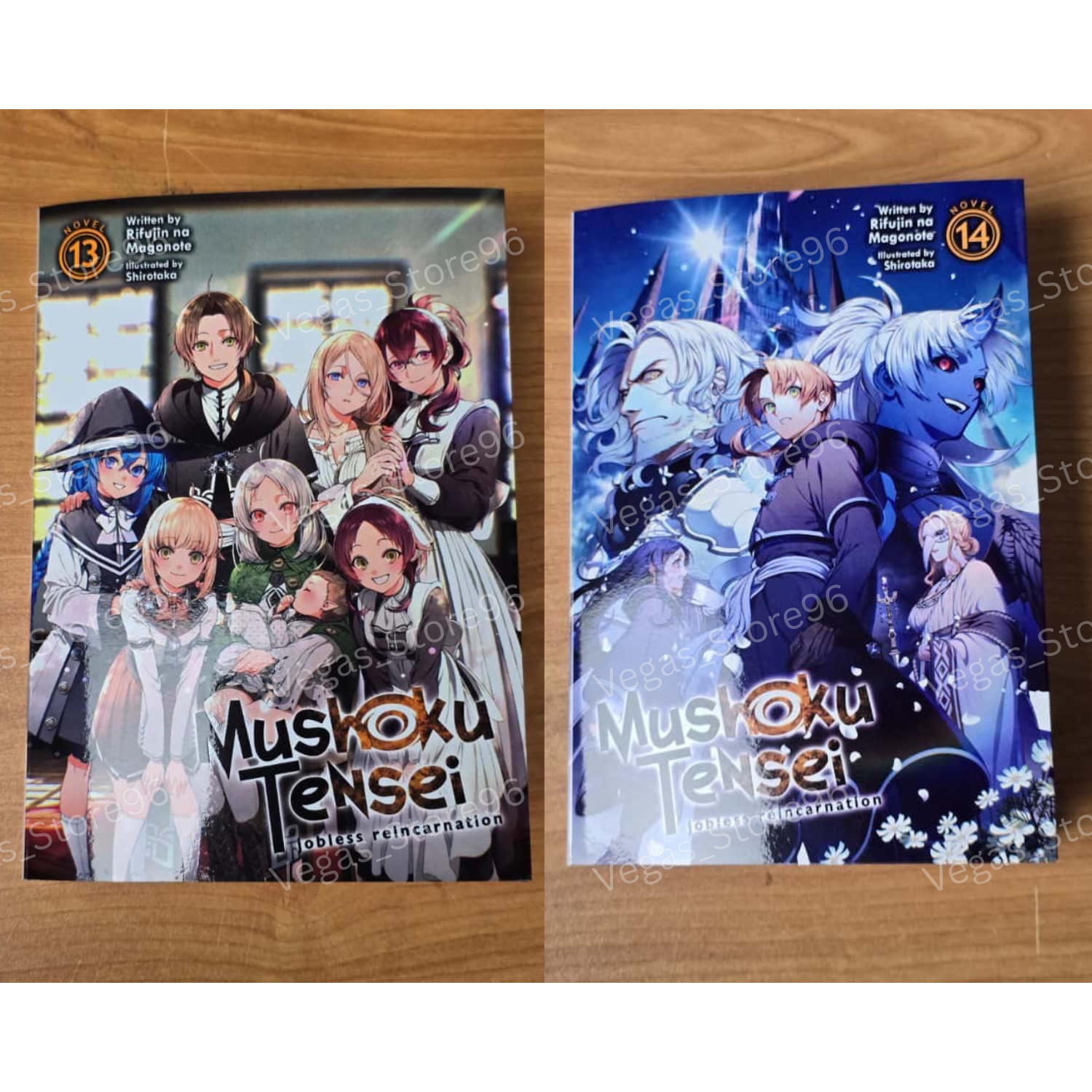 Mushoku Tensei: Jobless Reincarnation Light Novel English Volume 1-26 Full Set