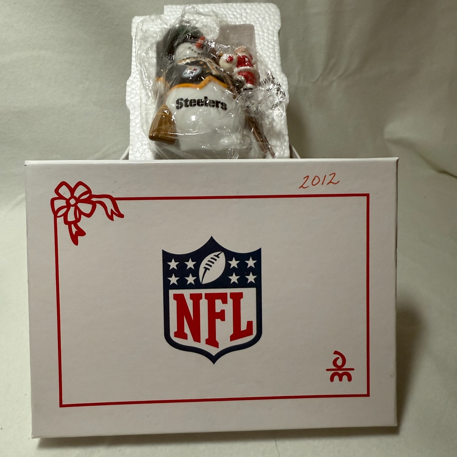 Pittsburgh Steelers NFL Christmas Ornaments 2009-2017 Danbury Mint PICK ONE