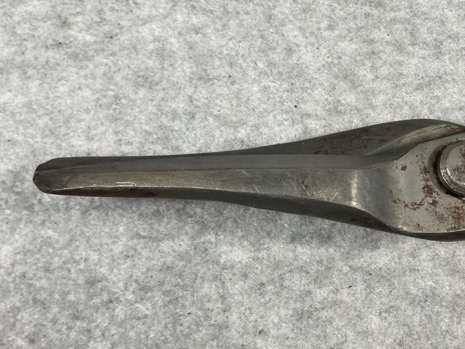Vintage Blue Bird No. 212 12-3/4″ Duckbill Tin Snips Sheet Metal Shears USA