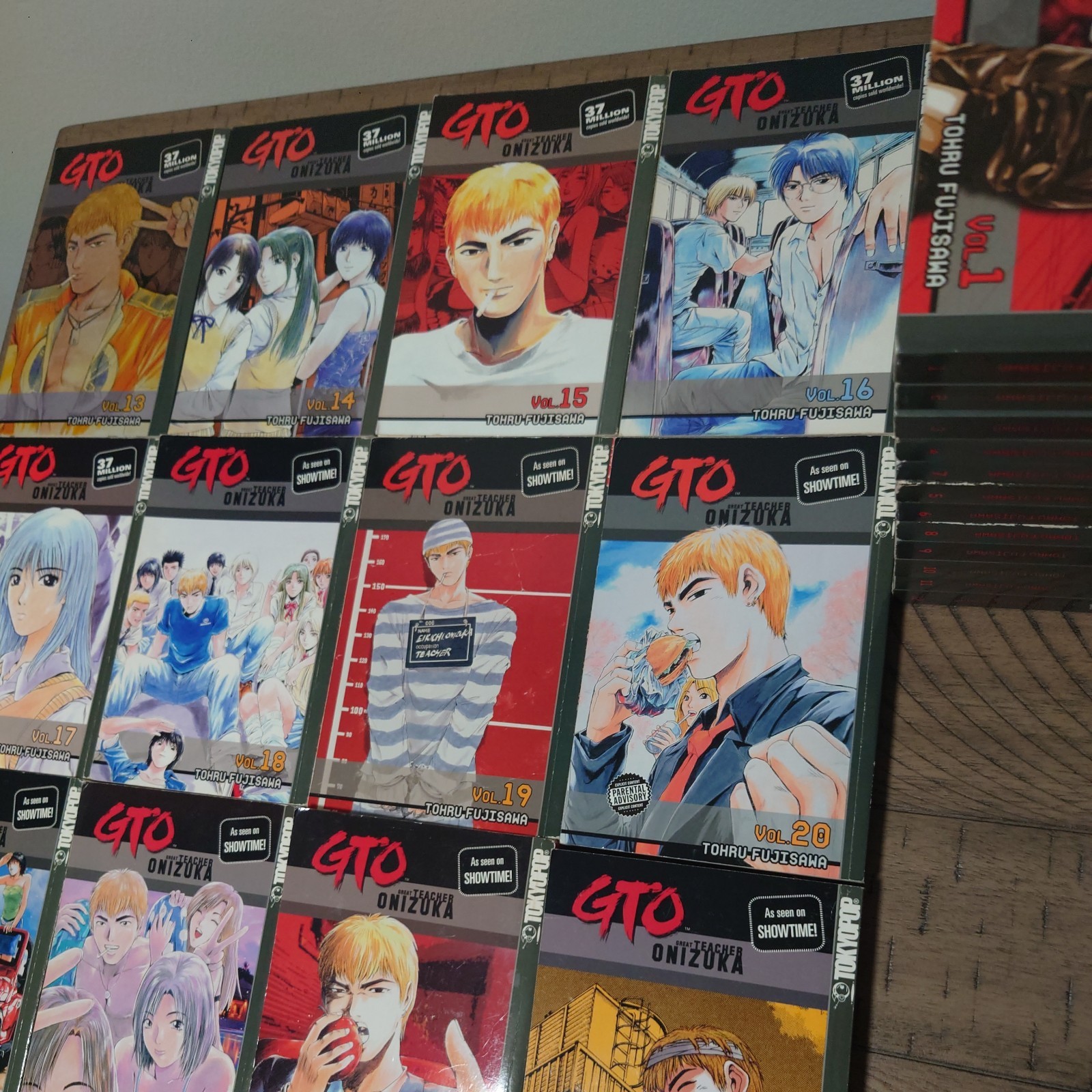 Great Teacher Onizuka! GTO (Volumes 1-25 Complete) Original English Manga!