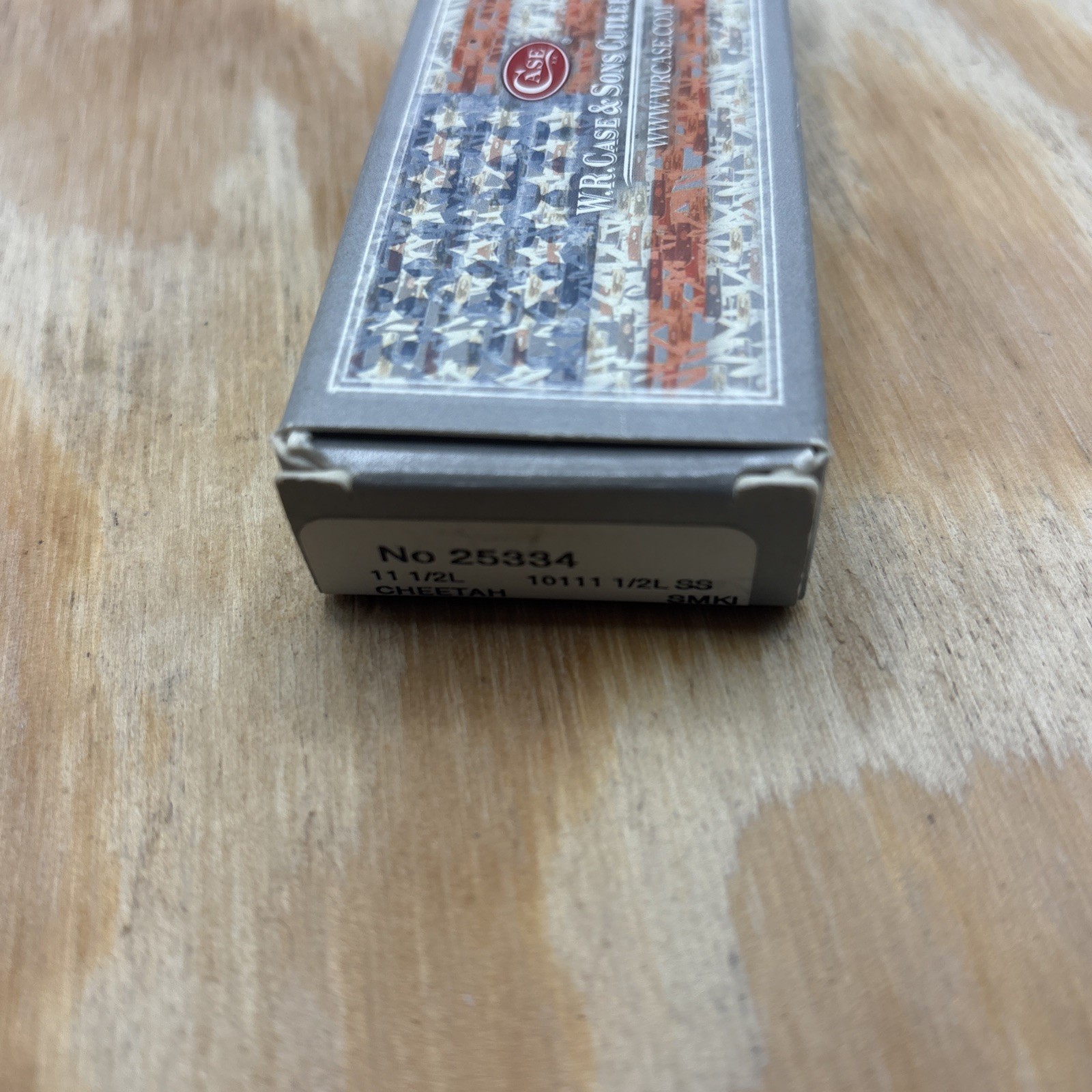 Case XX 2018 10111 1/2L Red Pearl Cheetah Knife – New Original Box