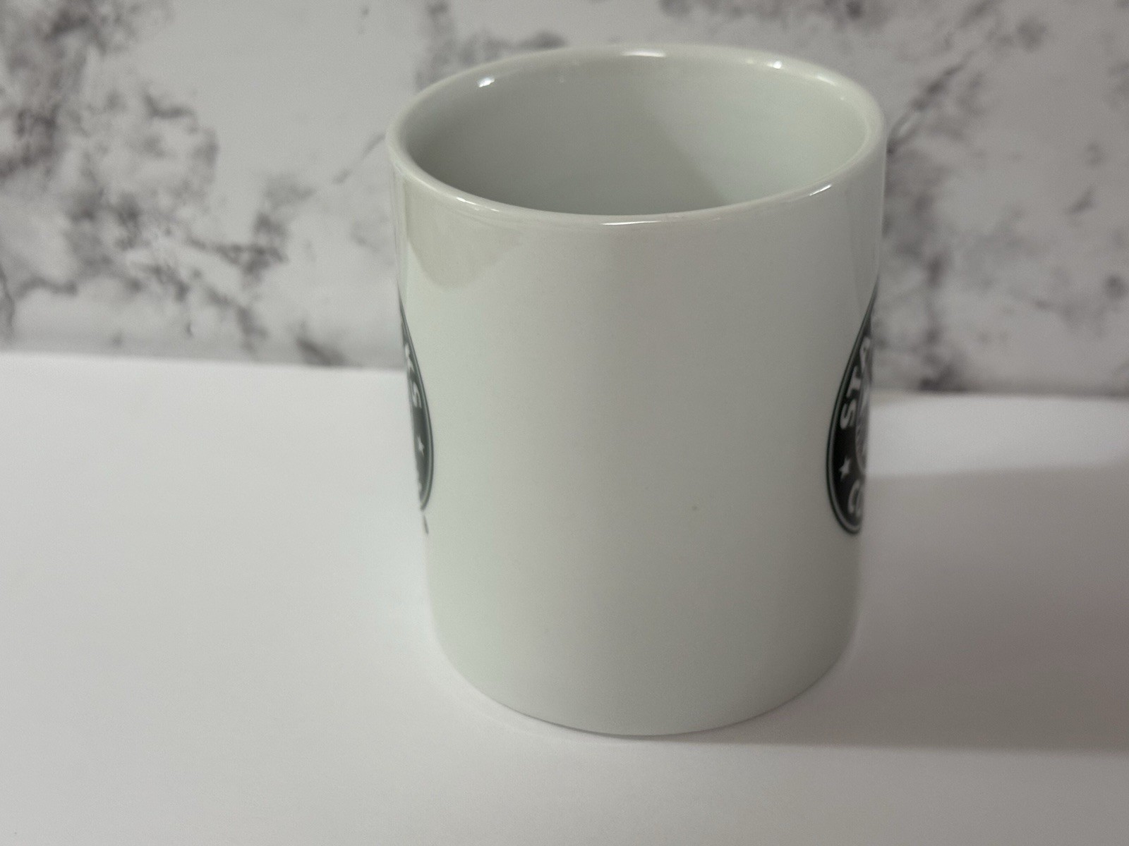 Starbucks White Classic Mermaid Coffee Mug 12.0 oz 2006