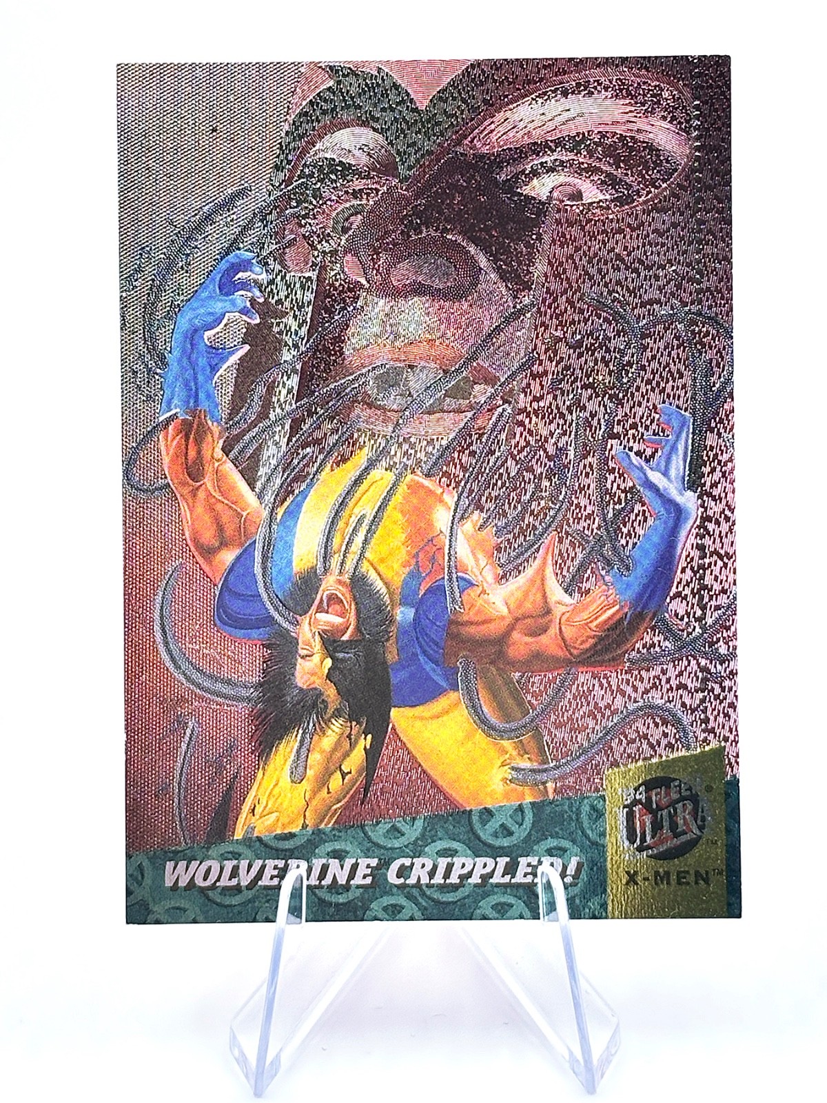 1994 Fleer Ultra X-Men Wolverine Crippled Fatal Attractions Insert Limited Ed.