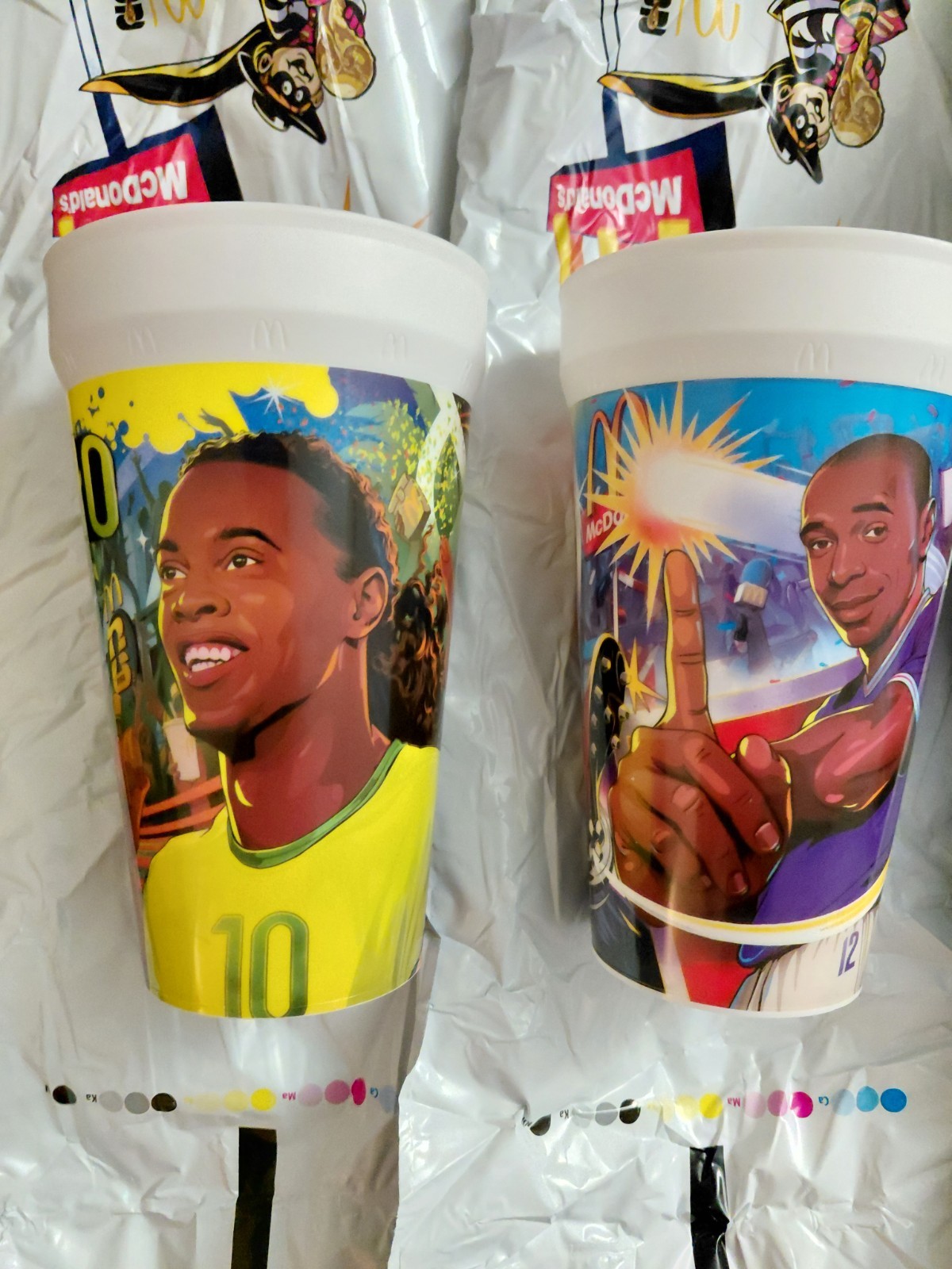 MCDONALDS 2026 FIFA WORLD CUP Adult Meal Complete set of 9 Cups (OPENED)